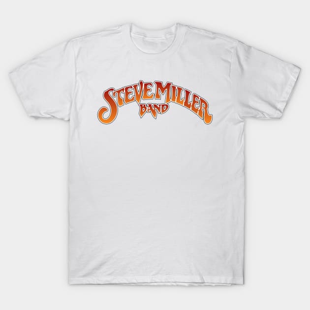 Steve Miller Band logo T-Shirt by gananggining